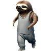 Jogging Sloth Beginner Sport