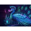 Neon Peacock