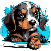 Chiot mignon
