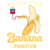 Groupe sanguin Banane positive