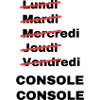 week-end console