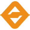 Cool digital badge emblem logo