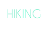 Hiking lettering