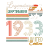 Septembre 1933 Birthday Man