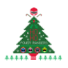 Power Rangers Ugly Christmas Weihnachtsbaum