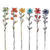 Serene Linear Floral Art