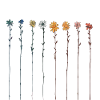 Delicate floral strokes