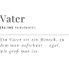 Vater süße Definition - mit Spruch
