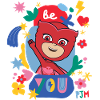 PJ Masks Be You With Owlette og små ikoner