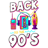 Fiesta temática de los 90 Disfraz de los noventa de los años 1990