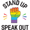 Pride Month - Stand Up. Speak Out.