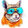 Tik das Brillenhörnchen