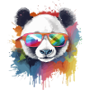 Ikko the bespectacled panda