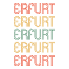 Erfurterin Erfurter Erfurt