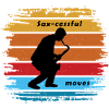 sax-cessful moves, retro, saxophone and dance