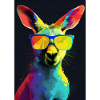 Kangaroo with Sunglasses