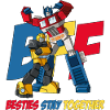 Transformers G1 BFFs Optimus Prime humlebi