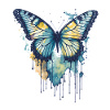 Aquarell Schmetterling