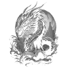 Fantasy Drache