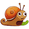 Cute snail