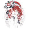 Anime Gothic Girl