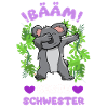 Beste Schwester - Dabbing Koala