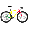 Gravelbike Rasta Drop Bar