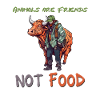 Amis pas nourriture