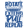 Rotate Extend Pull Repeat - Drachenboot