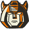 Transformers G1 Kostymhuvud Humla Outfit