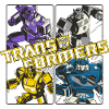 Transformers G1 Megatron Bumblebee og Soundwave