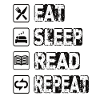 Eat Sleep Read Repeat