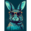 Rabbit with Sunglasses