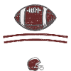 Ein Meisterschafts-Touchdown
