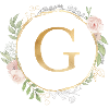 Customizable Monogram G Floral
