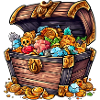A treasure chest