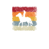 Pferde Reiten Retro