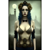 Steampunk sexy fille