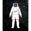 Astronaut im Kosmos