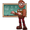 Cartoon Male Teacher