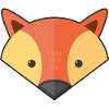 Cute Simple Fox
