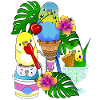 Crème glacée Budgie