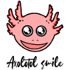 Axolotl Smil - Glad Axolotl