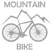 Mountain bike grau