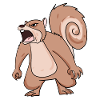 angry squirrel