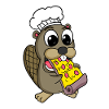 Gourmet Beaver Pizza