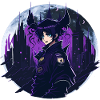 Anime Gothic Moon Girl