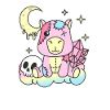 Kawaii Gothique Capybara Pastel Goth