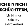 schüchtern