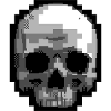 PETSCII Skull
